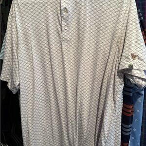 Old Edwards Club Patterned Golf Polo